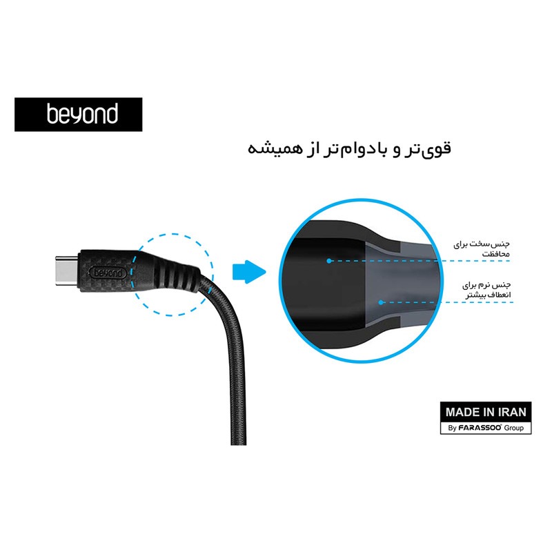 Beyond BA-306 USB to USB-C Cable 1m