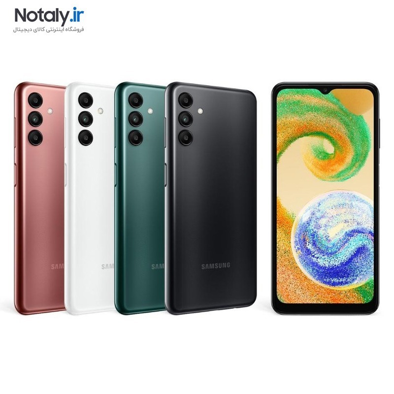 گوشی موبایل سامسونگ مدل (Galaxy A04S BLACK (VIETNAM دو سیم کارت