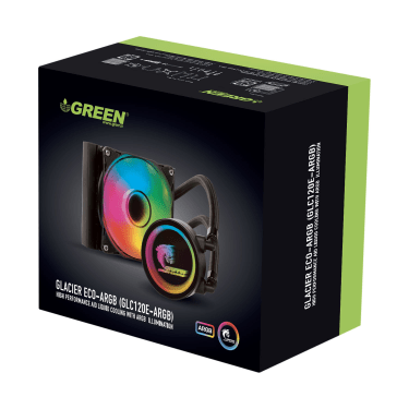 سیستم خنک کننده آبی گرین مدل GLACIER 120 ECO-ARGB