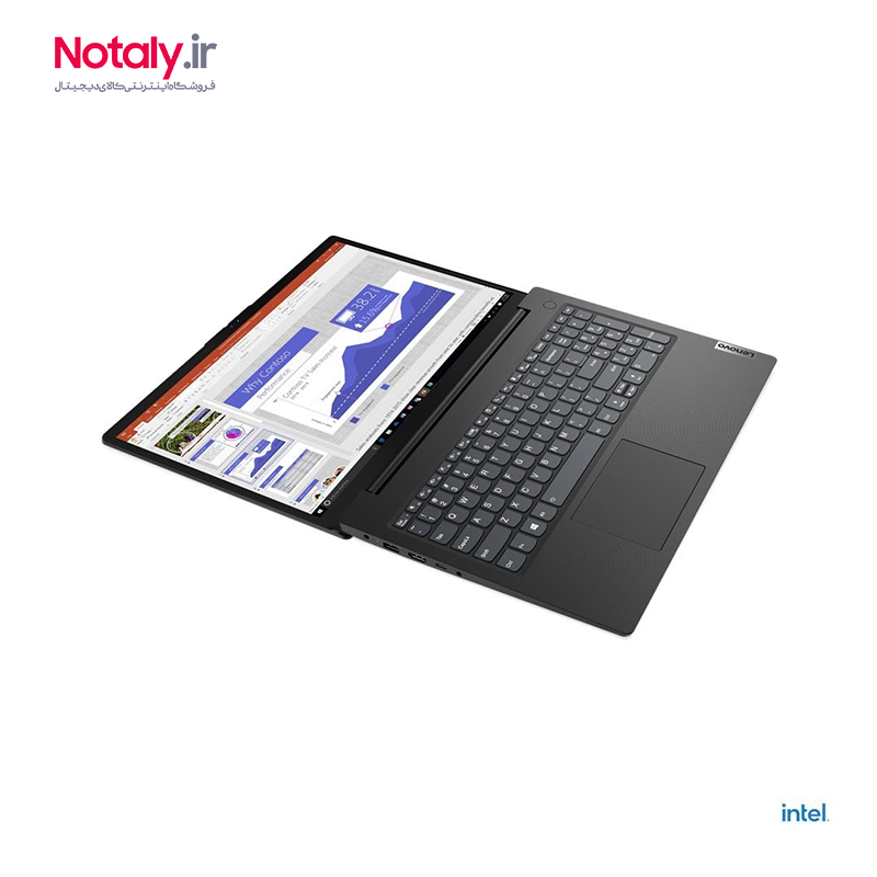 لپ تاپ لنوو 15.6 اینچی مدل V15 G2 IJL 82QY00PEAK / Celeron N4500 / 8GB / 256GB / INTGRATED