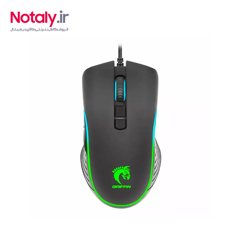 موس باسیم گیمینگ گرین GM605-RGB