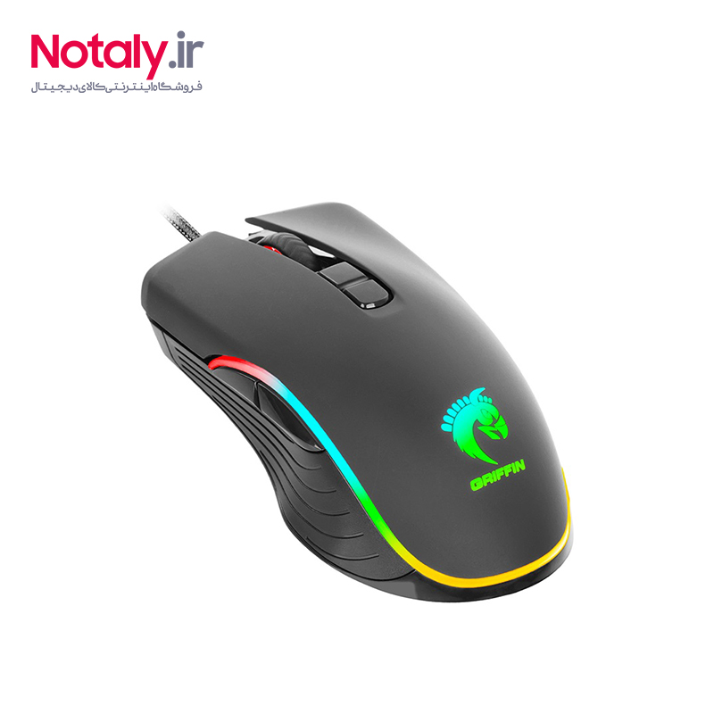 موس باسیم گیمینگ گرین GM605-RGB