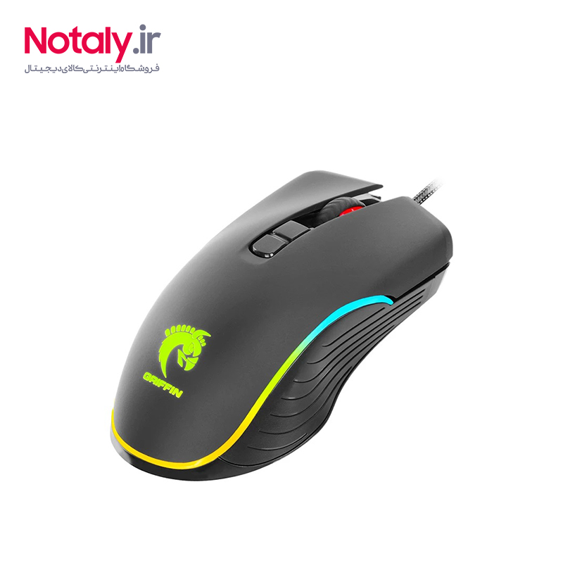موس باسیم گیمینگ گرین GM605-RGB