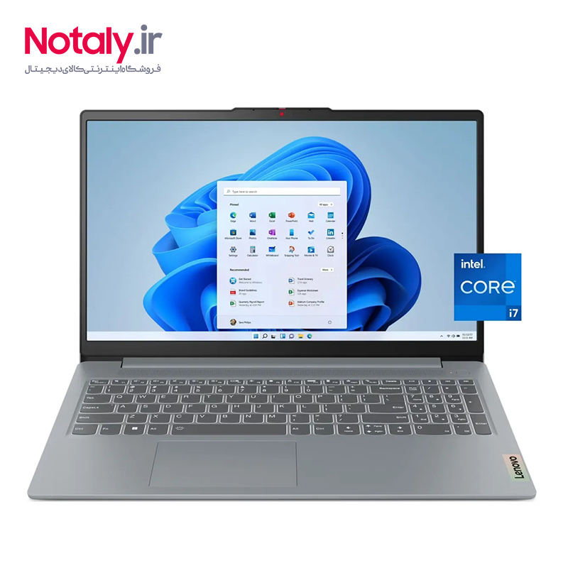 لپتاپ لنوو مدل IdeaPad Slim 3 15IRU8 با پردازنده Core i7-1355U، رم 16 گیگابایت و حافظه 1TB SSD