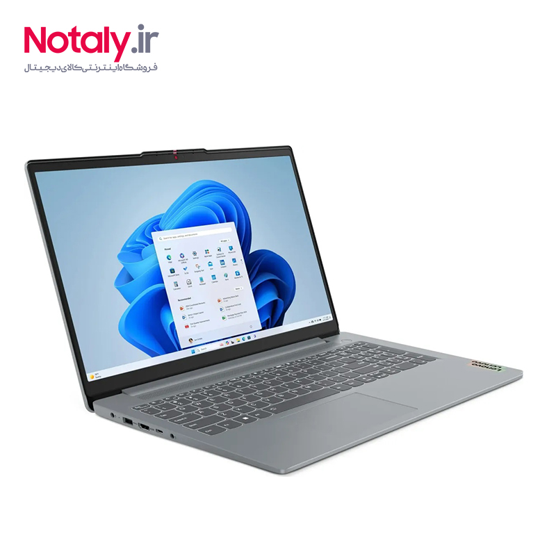 لپتاپ لنوو مدل IdeaPad Slim 3 15IRU8 با پردازنده Core i7-1355U، رم 16 گیگابایت و حافظه 1TB SSD